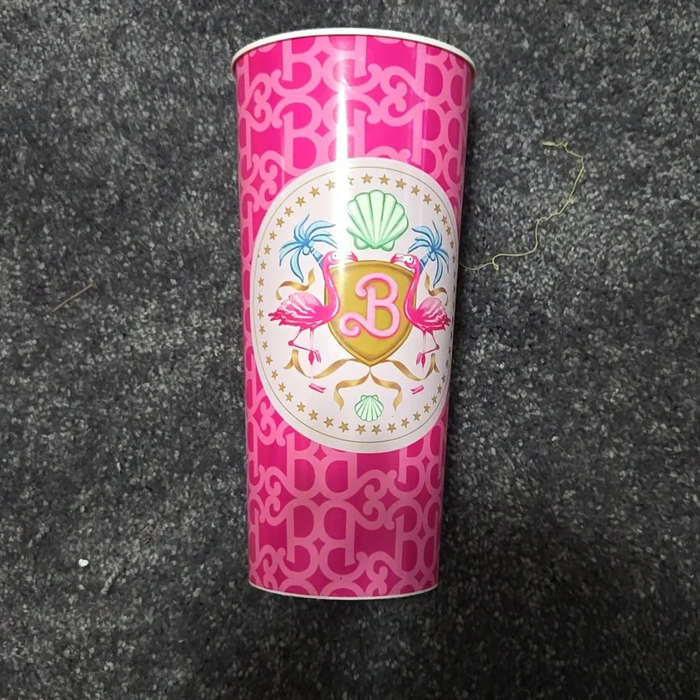 Pink Barbie Theater Cup